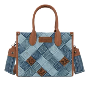 Wrangler Bag Crossbody 'Patchwork' Denim X6W4904BAG