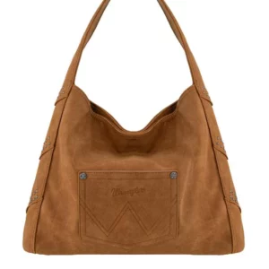 Wrangler Bag 'Shiloh Fringe Studded' Tan/Beige/Turquoise X6W4908BAG