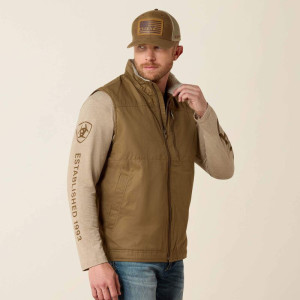 Ariat Men's Vest 'Grizzly' Canvas Cub 10028416