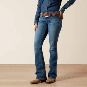 Ariat Women's Jeans 'Aisha' Mid Rise Boot Cut Ithica 10065887