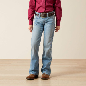Ariat Girl's Jeans 'Aisha' Boot Cut Porto 10065917