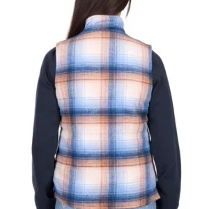 Wrangler Women's Vest 'Darla' Blue/Clay X6W2694566