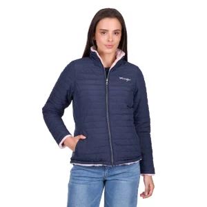 Wrangler Women's Jacket 'Marta' Reversible Navy/Pink X6W2790572