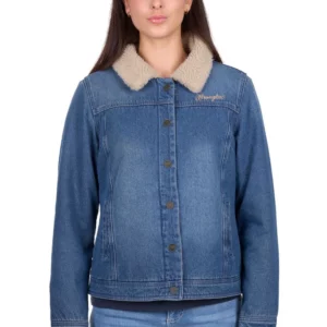 Wrangler Women's Jacket 'Dixie' Reversible Denim/Multi X6W2701568
