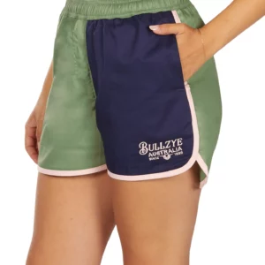 Bullzye Women's Shorts 'Raechel' Moss/Blush B6W2301535