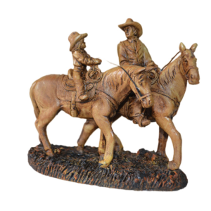 Father And Son Statue Small 7511