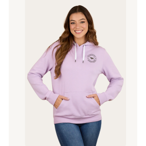 Ringers Western Women's Hoodie 'Signature Bull' Lavender 223074RW-LAV