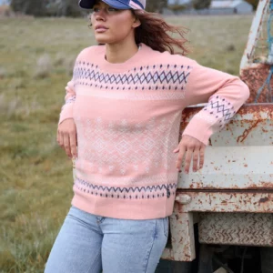 Wrangler Women's Pullover 'Janey' Pink X6W2542577