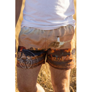 Bullzye Men's Shorts 'Helicopter' Multi B6W1309518