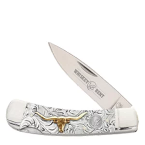 Whiskey Bent Pocket Knife 'Trapper' Single Locking Blade Toro KWB13-22