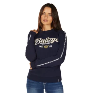 Bullzye Women's Pullover Crew 'Ellie' Navy