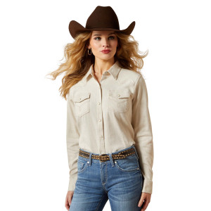 Ariat Women's Shirt 'Papyrus' Long Sleeve Papyrus Cord 10065865