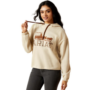 Ariat Women's Hoodie 'Essential' Oyster Grey 10065939