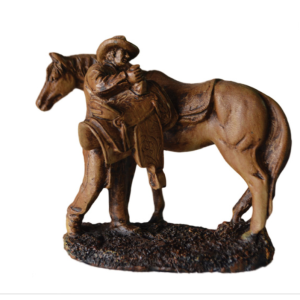 Saddle Up Statue Small 7510