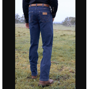 Wrangler Men's Jeans Regular Straight Leg 34L Original Rinse XLR1200034