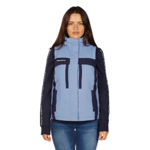 Bullzye Women's 'Carla' Vest Navy/Light Blue