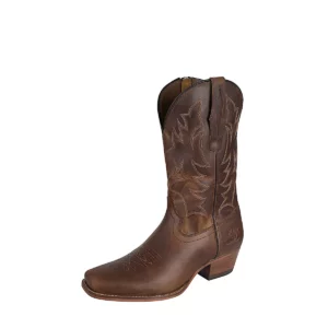 Pure Western Women's Boots 'Pioneer' Oily Brown PCP28522