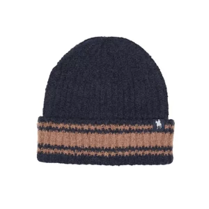 Thomas Cook Beanie 'Winton' Navy/Tan T6W1969BNE