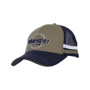 Wrangler Trucker Cap 'Cole' HP Tan/Navy X6W1954CAP