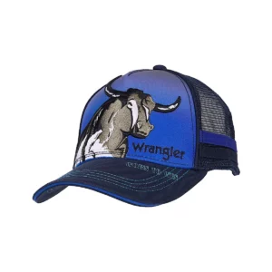Wrangler Kid's Trucker Cap 'Robbie' Navy/Blue X6W3951CAP