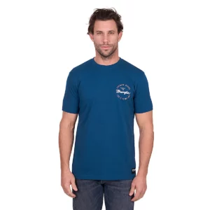 Wrangler Men's T Shirt 'Mario' Short Sleeve Denim X6W1557499
