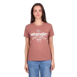 Wrangler Women's T Shirt 'Sheena' S/S Copper X6W2598535