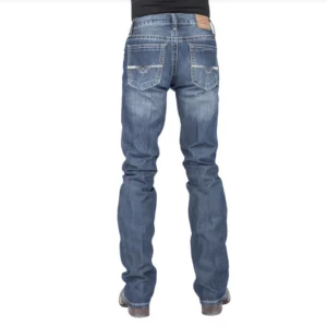 Stetson Men's Jeans 1014 Rocker V Stitching Blue 11-004-1014-4016 BU