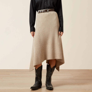 Ariat Women's Sweater Skirt 'Juno' Oatmeal Heather 10065951