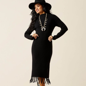 Ariat Women's Sweater Dress 'Alicia' Black 10065954