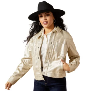 Ariat Women's Jacket 'Cropped' Gold 10065994