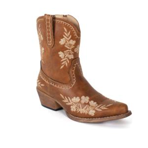 Roper Women's Boots 'Wynona' Vintage Tan 09-021-1557-3690 TA