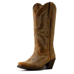 Ariat Women's Boots 'Round Up Collins' D Toe Brown Bomber 10080383