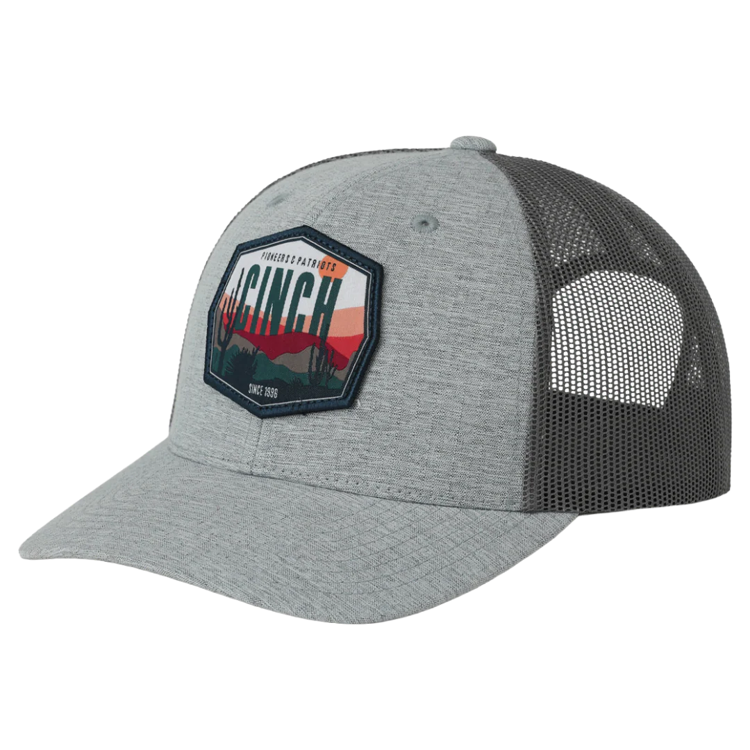 Cinch Trucker Cap ‘Pioneers and Patriots’ GRY MCC0660657 GRY