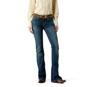 Ariat Women's Jeans 'Fiona' Mid Rise Boot Cut Istanbul 10072972