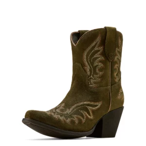 Ariat Women's Boots 'Chandler' X Toe Soft Olive Suede 10074325