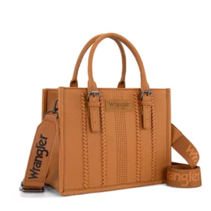 Wrangler Bag Crossbody 'Boston Stitch' Tan/Blue/Natural X6S4930BAG