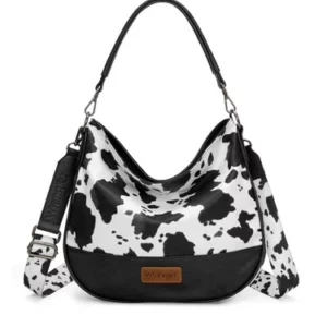 Wrangler Bag Slouch 'Animal Print' Tan/Black X6S4932BAG