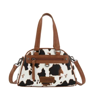 Wrangler Bag 'Cow Print' Tan/Black X6S4933BAG