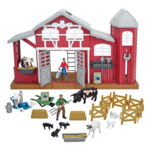 Big Country Toys 'Dairy Barn' Play Set 38 Piece 506