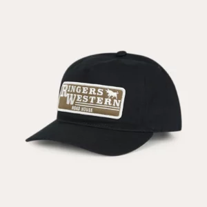 Ringers Western Cap 'The Original Roadhouse' Black 626024RW-BLK