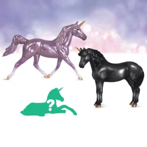 Breyer Stablemates 'Unicorn Foal Surprise' Enchanted Forest Family TBS10296