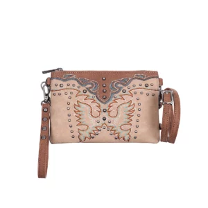 Pure Western 'Neve' Wristlet Clutch Bag Natural/Tan P6S2923BAG