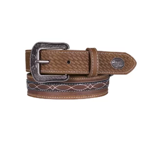 Pure Western Boy's Belt 'Kylon' Tan P6S7947BLT