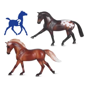 Breyer Stablemate 'Horse & Foal Surprise Family' A Graceful Grove TBS10622
