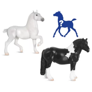 Breyer Stablemate 'Horse & Foal Surprise Family' C Peaceful Gardens TBS10624