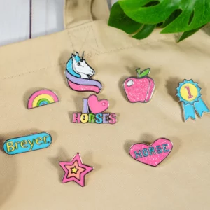 Breyer Activity 'Paint & Wear' Enamel Pins TBA4240