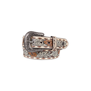 Wrangler Women's Belt 'Blakely' Leather Tan/Natural XCP2915BLT