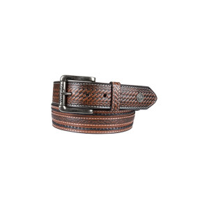 Wrangler Men's Belt 'Benson' Leather Tan XCP1907BLT