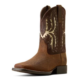 Ariat Boy's Boots 'Driftwood' Earth/Royal Chocolate 10080273
