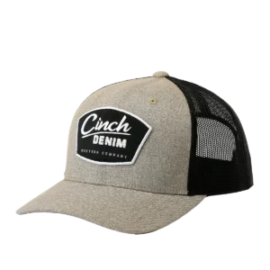 Cinch Cap 'Cinch Denim' Mesh Back Olive MCC0600619 OLV
